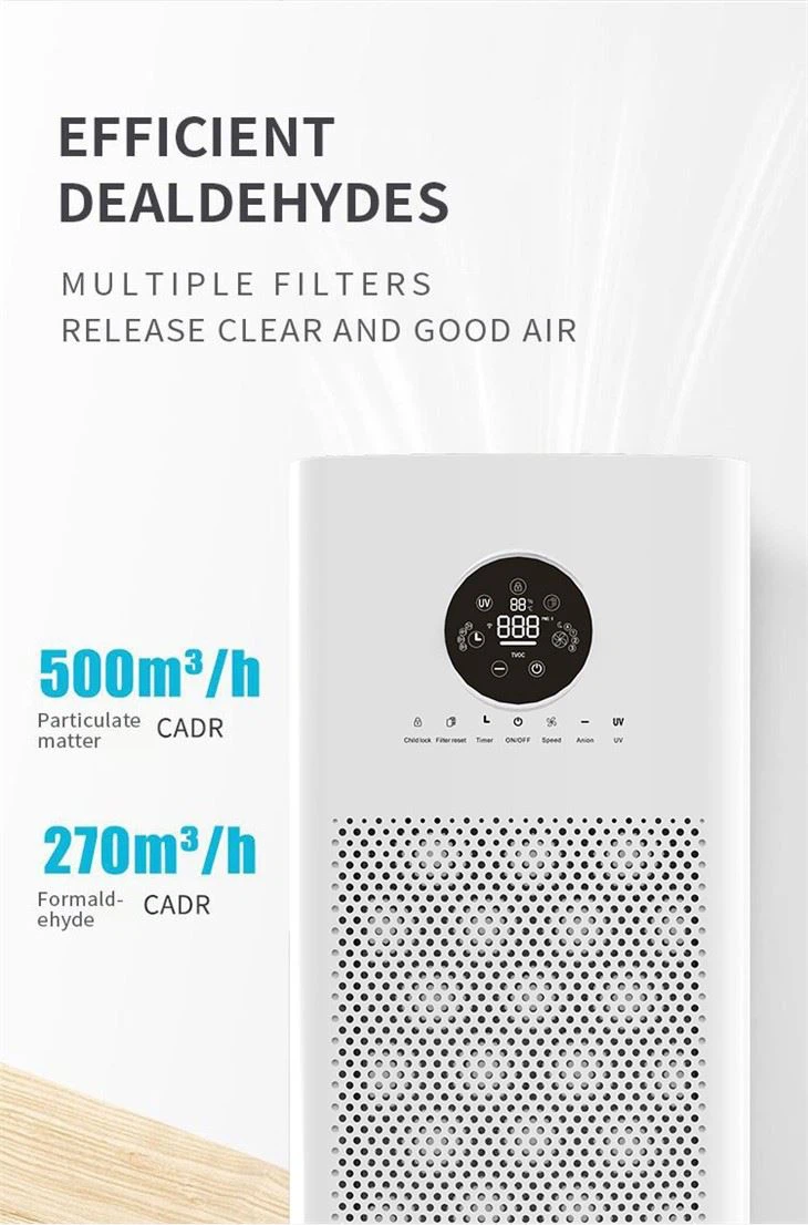 BKJ-55A LCD Display Home Air Purifier