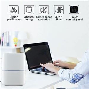 Pembekalan Kilang OEM Desktop Pembersih Udara China
