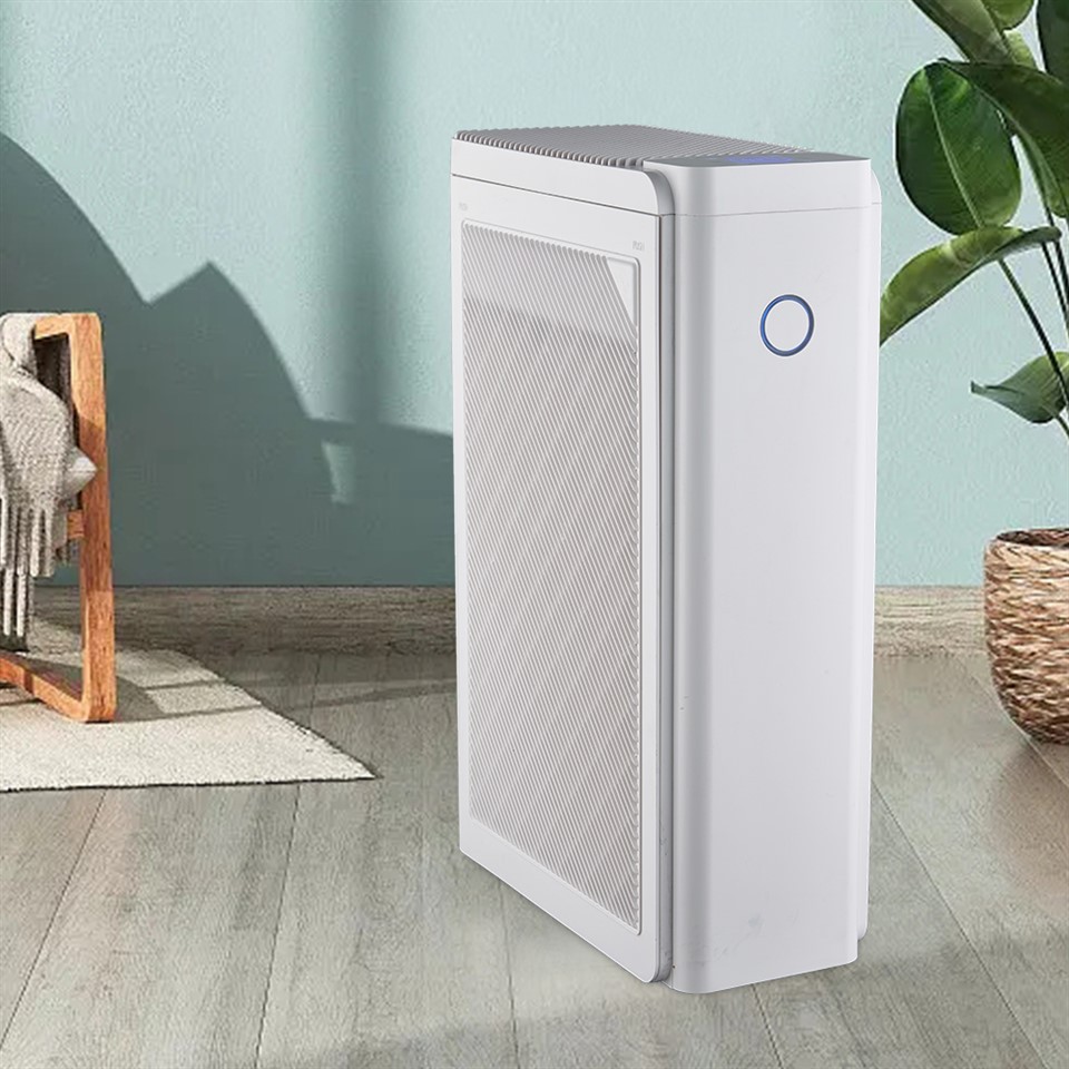 BKJ-60C Panel Sentuh Penapis HEPA Pejabat Rumah Pembersih Udara Kunci Kanak-kanak